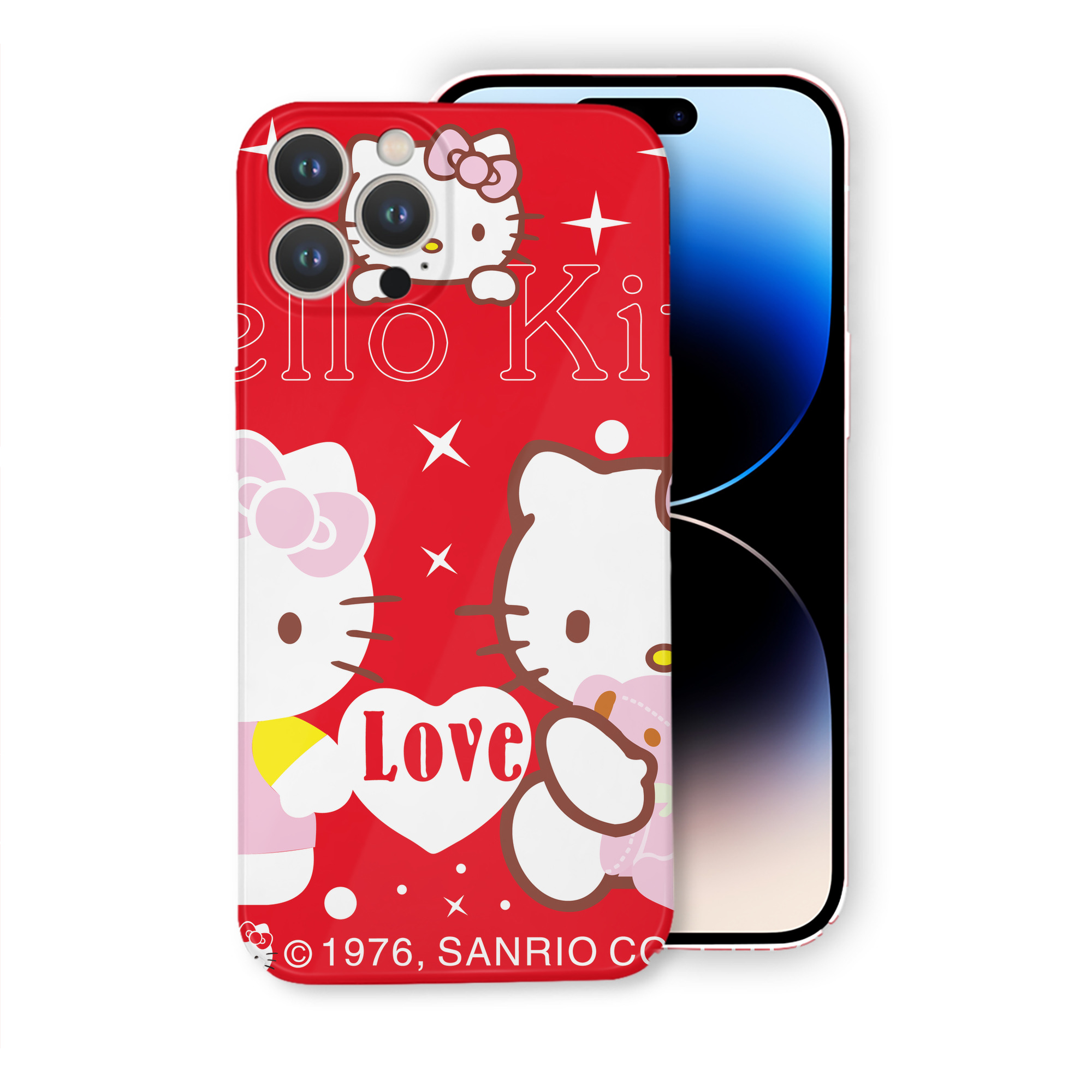 （画像用） Hello Kitty ハローキティ 【iPhone 14シリーズ対応】ハードケース